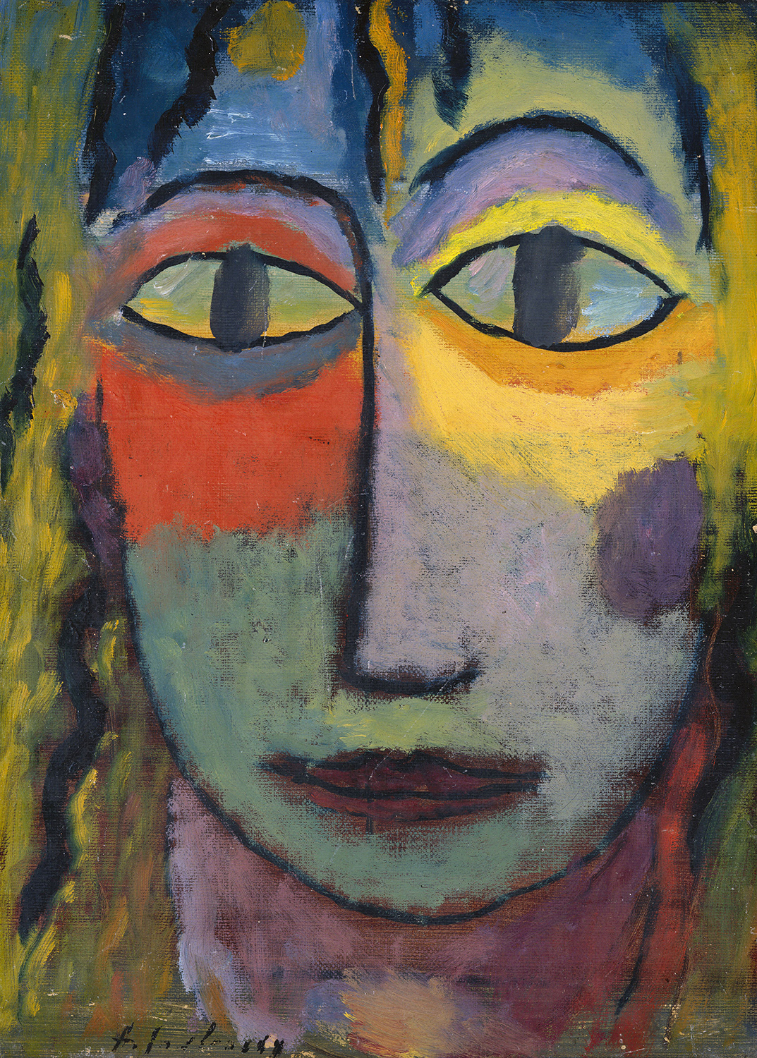 Alexej von Jawlensky — La Méduse, 1923